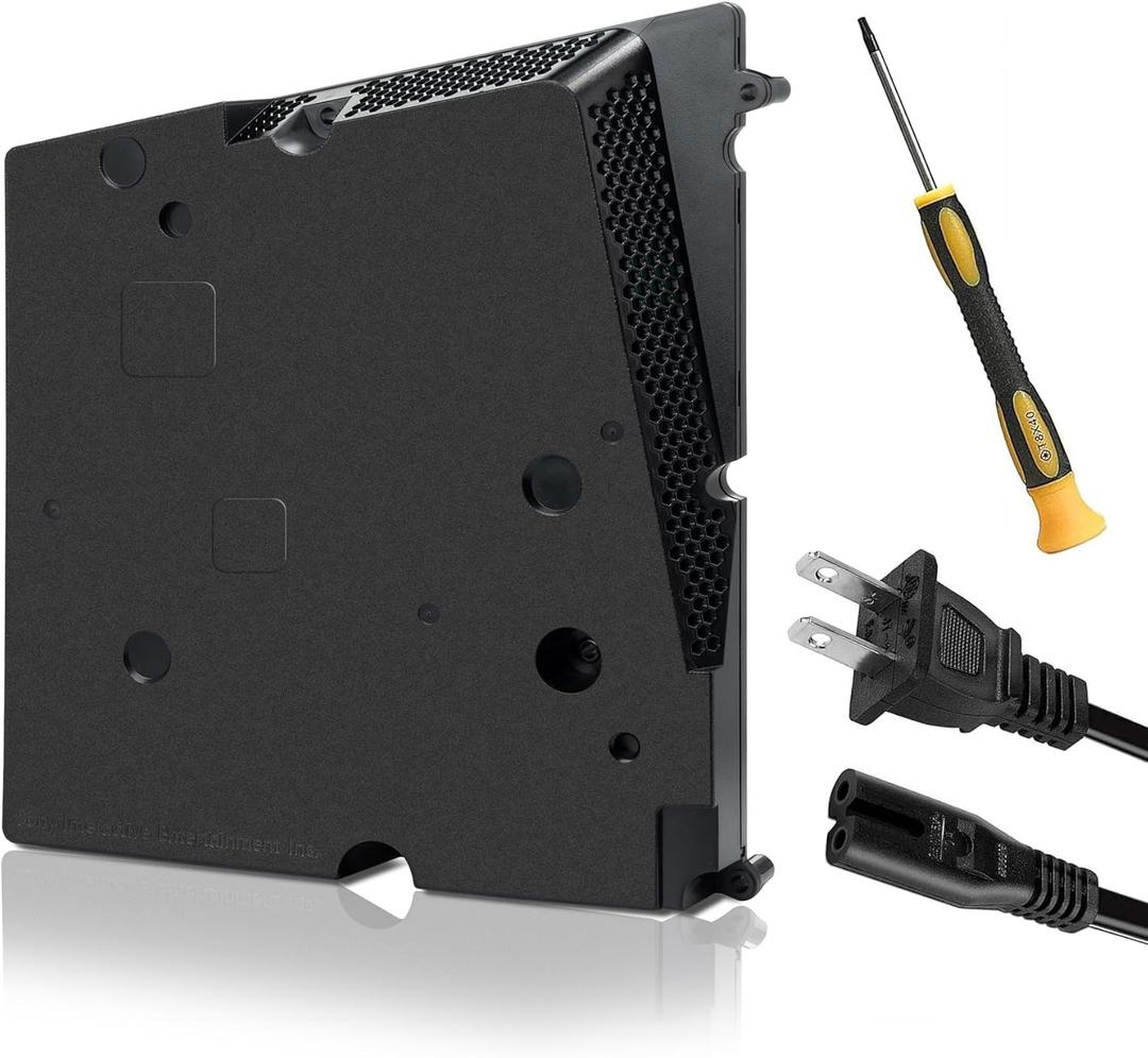 AQIDAP for PS5 pro Power Supply ADP420DR CFI70XX CFI7000 CFI7021 Series Internal Power Source Replacement with AC Adapter Console Power Adapter with Power Cord