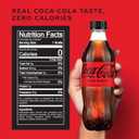 Coke Zero Sugar Diet Soda Soft Drink, 16.9 fl oz, 6 Pack (EXP 07/14/25)