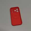 LOVE 3000 Designed for iPhone 17 Pro Case, Premium Silicone [Compatible with Magsafe][Soft Anti-Scratch Microfiber Lining] Shockproof Protective Phone Case for Men Women 6.3", Red