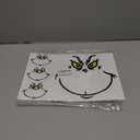 Large 36 Pcs Christmas Face Stickers for Crafts 7 Inch 5 Inch 4 Inch 3 Inch Small Transfers UV Vinyl Faces Eyes Decals for Ornaments Glass Drinking Cups Wood Balls Party Supplies Pack of 3