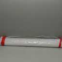 Cordless Zebra Blinds for Windows Shade Dual Layer Free-Stop Light Filtering Blackout Roller Blinds Thermal Insulated Privacy Protection, Inside or Outside Mount(White,33.5''W x 72''H)