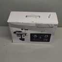 WiFi Weather Station Wireless Indoor Outdoor, Thermometer with Rain Gauge and Wind Speed/Direction, Large Display for Weather Forecast, Temperature, Humidity, Clock, Alarm, UV, Air Pressure, Black