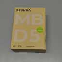 TECKNET Wireless Mouse (BT5.0/3.0 & 2.4G) Rechargeable 4800 DPI Silent USB A & Bluetooth Mouse 6 Buttons, Wide Compatibility - Pink