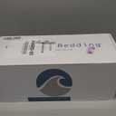 Bluewave Bedding Slim Gel Memory Foam Pillow for Stomach, Back and Side Sleepers - Therapeutic Design for Spinal Alignment, Better Breathing and Enhanced Sleeping (4-Inches Height, Standard)