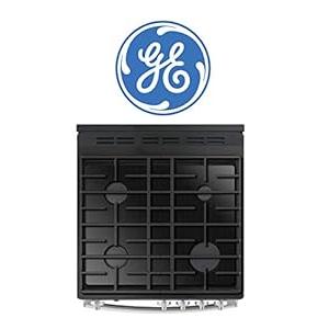 FireFly Home Stove Top Protector for General Electric GE Gas Range Stove Top, Custom Fit Ultra Thin Reusable Burner Splatter Spill Guard Protective Cover Liner - JGB645SEKSS
