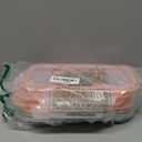 4 Pack Leakproof Stainless Steel Snack Containers with Lids, Reusable 3 Compartment Lunch Container, Stackable Snack Bento Box for Work, Travel & Picnic