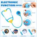 Liberry Doctor Kit for Toddlers 3 4 5 Years Old, Kids Doctor Play Set for Girls Boys Toy, Pretend Play Medical Kit with Stethoscope & Costume for Birthday Gift Blue