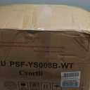 Bean Bag Chair with Filler, Bean Bag Sofa with Tufted Soft Stuffed Filling, Fluffy and Lazy Sofa, Comfy Cozy BeanBag Chairs with Memory Foam for Dorm, Apartment, Living Room (White)