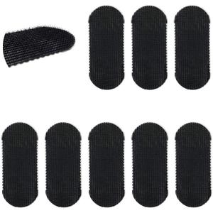 HAIR GRIPPERS BUNDLE PACK 8PCS for Men and Women - Salon and Barber, Hair Clips for Styling, Hair holder Grips, Black