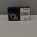 T502 Ink Refill Bottles (NotSublimation Ink) for Eco Tank ET-3760 ET-2850 ET-3850 ET-2760 ET-15000 ET-4850 ET-4760 ET-2750 ET-3750 ET-3830 Printers, Compatible Replacement for Epson T502 (5 Packs)