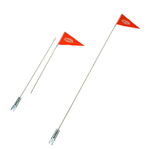 Bell Sports Orange Bicycle Safety Flag 6 Ft Orange Safety Flag