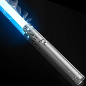Lightsaber,FX Dueling Lightsaber,Update 15 Colors Changeable 12 Modes,Light Sabers Perfect Christmas Halloween Present for KidsGray