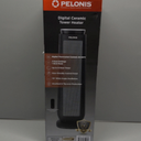 PELONIS PTH15A4BGB Ceramic Tower 1500W Indoor Space Heater with Oscillation, Remote Control, Programmable Thermostat & 8H Timer, ECO Mode, Tip-Over Switch & Overheating Protection, Gray (Grey)