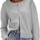 Saodimallsu Womens Button Up Cardigans Size M