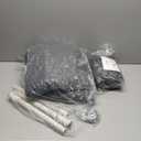 Y- STOP Hammock Chair Hanging Rope Swing Chair, Max 500 Lbs, 2 Seat Cushions Included, Removable Steel Spreader Bar with Anti-Slip Rings, Hardware kit-for Indoor Outdoor(Dark Grey) pcs