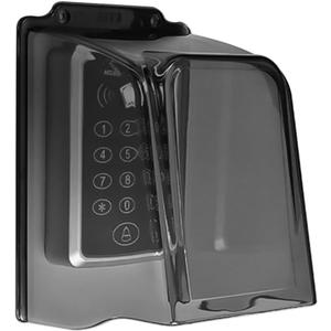 Plastic Doorbell Rain Cover, Plastic Water Shield Waterproof Protector Doorbell Access Control Attachment for Door Access/Attendance Machine/Doorbell Chime(Grey)
