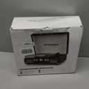 Vinyl Record Player 3-Speed Bluetooth Portable Suitcase Belt-Driven Record Player with 2 Built-in Stereo Speakers Vinyl Vintage Turntable Phonograph Records Player with RCA Line Out, AUX Out (White)