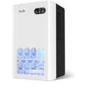 ToLife Dehumidifiers for Home 95 OZ Water Tank, 1000 sq.ft Dehumidifier for Basement Bedroom Bathroom with Auto Shut Off 7 Colors LED Light,White