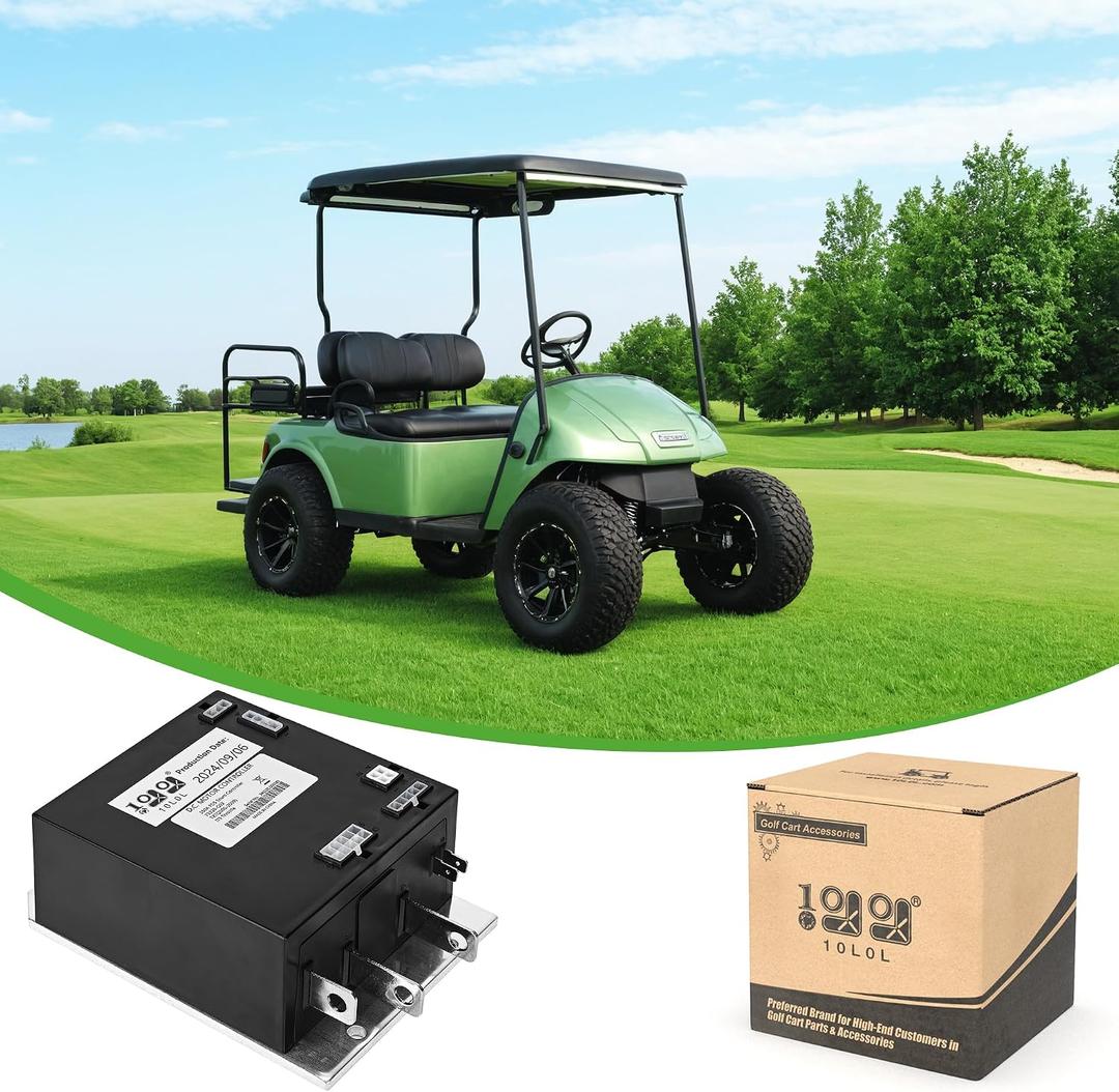 10L0L Golf Cart Motor Controller Compatible with EZGO TXT 2000-2009 Golf Cart Models, 36V/350A Specification PDS Shunt Controller ITS, OEM# 73326-G02 73326G02 73326G08