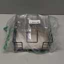 Honiter Napkin Holder for Table, Farmhouse Napkins Holder with Weighted Arm, Wood Napkin Holders for Kitchen, Flat Napkin Dispenser for Countertop, Dining Room, Rustic Brown