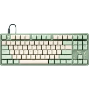 DROP Expression Series Shinai TKL Mechanical Keyboard - Holy Panda X Tactile Switches - PBT Double-Shot Keycaps - LED Backlight - Green
