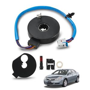 Steering Torque Sensor Compatible with 2004-2012 Chevy Malibu 2005-2010 Pontiac G6 2007-2009 Saturn Aura, Power Rotation Steering Torque Sensor with Alignment Tool, OEM GM# 23232310
