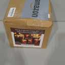 MorTime Set of 3 LED Boxes with Green Bows, Lighted Red Boxes with 60 LED Light String for Christmas Indoor Outdoor Home Yard Party Decoration