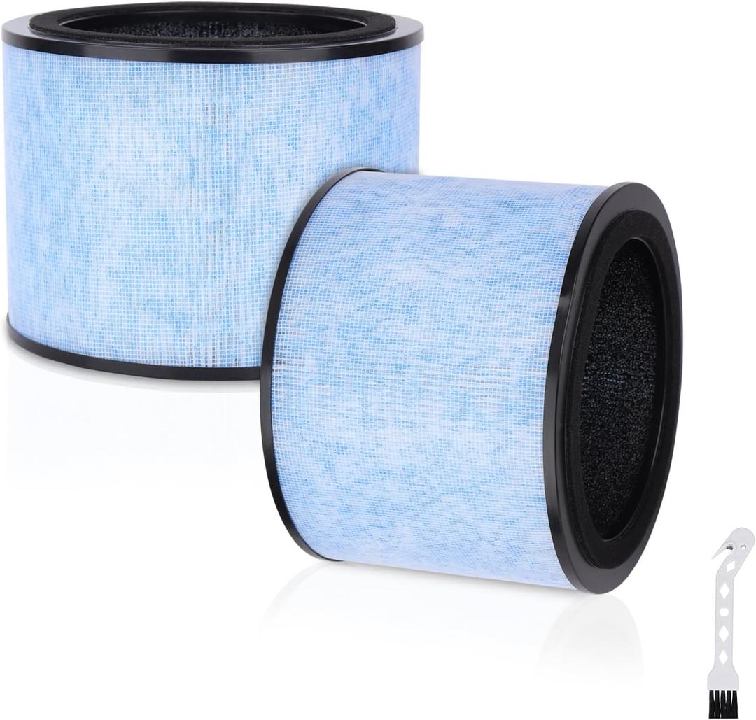 AP200 Air Fil-TER Replacement - Compatible with Instant AP200 Air Purifier, Compare to F200 Filter, 4 in 1 Filtration H13 True HEPA Replacement filter, 2 Pack