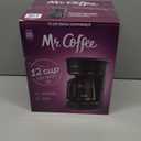 Mr. Coffee 12-Cup Switch Coffee Maker Black: Electric Drip Coffee Machine, 60 oz Capacity, Dishwasher-Safe Parts