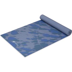 Gaiam Yoga Mat - Premium 6mm Print Extra Thick Non Slip Exercise & Fitness Mat for All Types of Yoga, Pilates & Floor Workouts (68"L x 24"W x 6mm Thick)