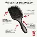 Denman Gentle Paddle Hairbrush for Comfortable Detangling, Blowdrying and Styling (1 Count (Pack of 1))