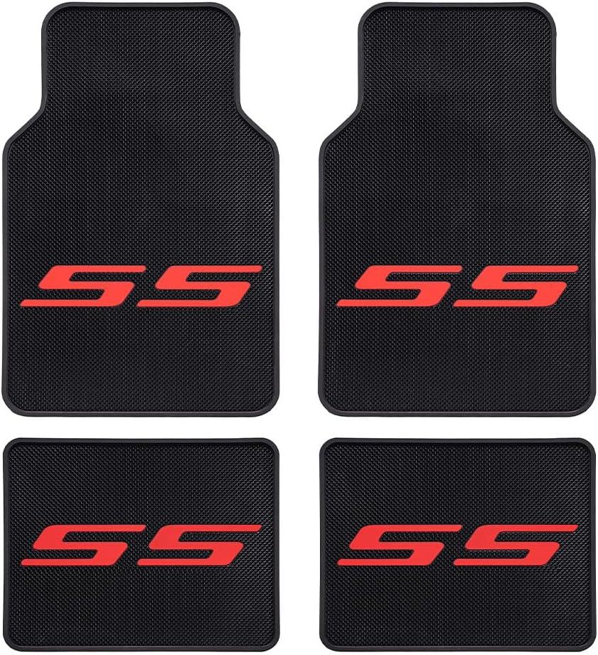 Custom-Fit All-Weather Rubber Car Floor Mats Anti-Slip Heavy Duty fit for Camaro SS Car Mats