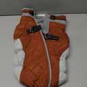 Lelepet Dog Coat Warm Dog Winter Coat Waterproof Dogs Jacket with Harness Built in Reflective Pet Fleece Vest Zip-Up Cold Weather Coats for Medium Dogs Turtleneck & Windproof Coats Dachshund Brown, Size M