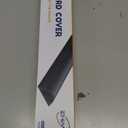 Cord Cover Floor 34in (2 x L17in), Large Capacity Floor Cable Cover, Hard PVC Cord Hider, Wire Cable Management Raceway, Grey, Cord Cavity - 1.8"(W) x 0.6"(H)