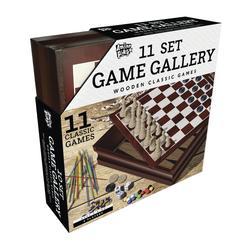 11 Game Wooden Family Game Set