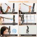 6 in ONE Blow Dryer Brush,Air Curling Iron Round Brush Blow Dryer 800W,Ionic Hair Dryer Brush for Women, Hot Air Brush Hair Styling Tools 100-120V