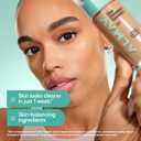 Almay Clear Complexion Foundation, Oil-Free Face Makeup for Acne-Prone Skin, Buildable Coverage, Soft-Matte Finish, Vegan, 400, 1 fl oz