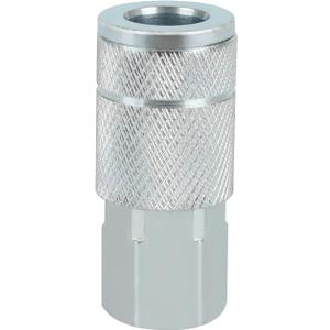 WYNNsky Automotive Air Coupler Set, 3/8 Inch Flow Size, 3/8 Inch FNPT Threads Size, Steel Air Compressor Accessories Fittings