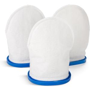BlueStars P30X022XF Multilayer Pool Blaster Max Filter Bags - Compatible with Catfish Ultra, iVAC 250 C2, Volt FX-4, Jacuzzi JPV200 Handheld Vacuum, PBW022XF X-treme Filterbag Replacement (3 Packs)