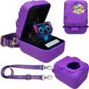 JCHPINE Silicone Cover Case for Bitzee Disney Interactive Digital Pet and Case, Protective Skin Sleeve for Bitzee Disney Virtual Electronic Pets (Purple)