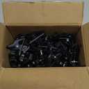 Feoang 30PCS Christmas Lights Spring Clips C7 C9 Universal Holiday Light Clips for Outside String Lights Gutter&Shingle Light Clips Spring Loaded Outdoor Holiday Light Hooks for Holiday Decorations