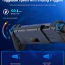 Mocagen Swicth Controllers for Nintendo Switch 2/1/Oled/iPhone/Android Handheld Gaming with Hall Effect Joysticks & Triggers, RGB Light, Programmable, Turbo, Mac Game