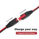 lasuroa Charger Extension Cable for Genius, 10-Foot X-Connect Battery Charger Cable Compatible with NOCO GC004 and More Accessory for Smart Battery
