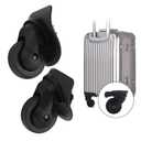 1 Pair Luggage Wheels Replacement, A52 Swivel Wheels for Travel Suitcase