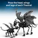 LEGO Harry Potter Thestral Family Building Toy - Pretend Play for Kids, Boys and Girls, Ages 10+ - Collectible Harry Potter Poseable Action Figures - Gift Idea for Christmas - 76458