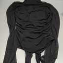 Avidlove Women Long Sleeve Bodysuit Turtle Neck Shapewear Body Suits Mesh One Piece Leotard Shirt Going Out Tops Fall Outfits (Large, Black)