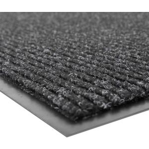 Notrax 109 Brush Step Carpeted Indoor/Outdoor Entrance Mat for Home or Office, 3' X 5', Absorbent Slip Resistant Heavy Duty Entry Mat, Charcoal, 109S0035CH