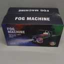 1200W Fog Machine, Smoke Machine Fog with Disco Ball Lights, 6000CFM with 13-Color LED Effects, Wired And Wireless Remote Controls, Ideal for Indoor, Outdoor, Wedding, Parties, and Halloween (Black C01)