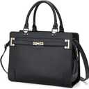 Fashion Pet Carrier Dog Cat Carrier Purse Soft-Sided Leather Handbag Pet Tote Bag for Small Dogs Puppy and Cats TSA Airline Approved (Black 2)