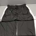 Wide Leg Sweatpants Women High Waisted Baggy Sweat Pants Active Striped Track Pants with Pockets Size L